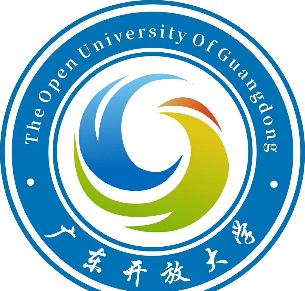 广东开放大学校徽